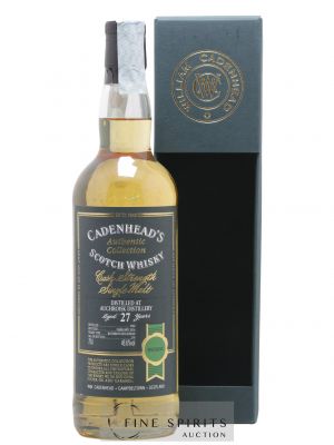 Auchroisk 27 years 1988 Cadenhead's Bourbon Hogshead - One of 258 - bottled 2016 Authentic Collection ---- - Lot de 1 Bouteille