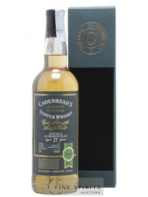 Auchroisk 27 years 1988 Cadenhead's Bourbon Hogshead - One of 258 - bottled 2016 Authentic Collection 