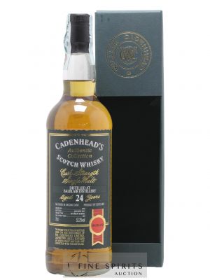 Balblair 24 years 1990 Cadenhead's Bourbon Hogshead - One of 180 - bottled 2015 Authentic Collection ---- - Lot de 1 Bottle