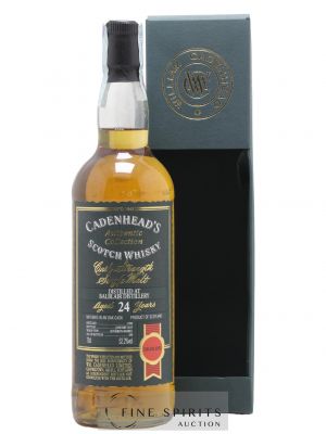 Balblair 24 years 1990 Cadenhead's Bourbon Hogshead - One of 180 - bottled 2015 Authentic Collection 