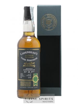 Benrinnes 21 years 1997 Cadenhead's Bourbon Barrel - One of 162 - bottled 2019 Authentic Collection   - Lot of 1 Bottle