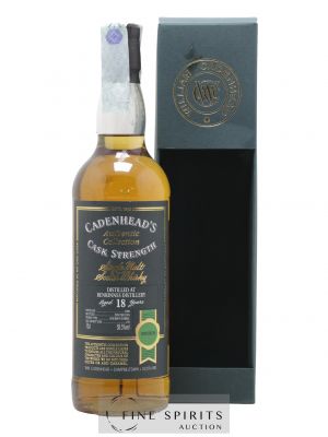 Benrinnes 18 years 2000 Cadenhead's Bourbon Barrel - One of 150 - bottled 2018 Authentic Collection 