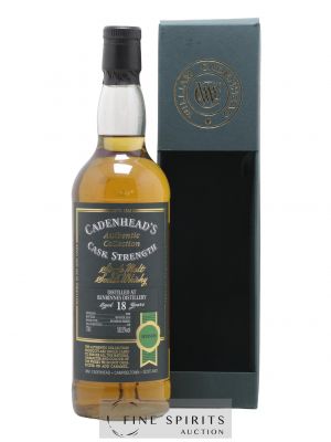 Benrinnes 18 years 2000 Cadenhead's Bourbon Barrel - One of 150 - bottled 2018 Authentic Collection ---- - Lot de 1 Bottle