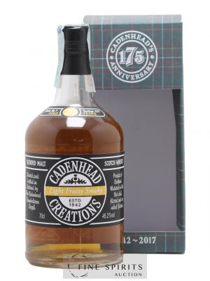 Cadenhead Creations 20 years Of. Batch n°1 - bottled 2017 Light Fruity Smoky ---- - Lot de 1 Bouteille