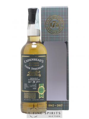 Auchroisk 29 years 1988 Cadenhead's Cask Strength Bourbon Hogshead - One of 180 - bottled 2017 Authentic Collection 