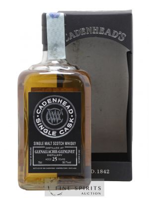 Glenallachie 25 years 1992 Cadenhead's One of 294 - bottled 2018 Small Batch   - Lot of 1 Bottle