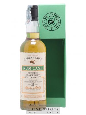 Longmorn 23 years 1994 Cadenhead's Rum Cask - Guadeloupe Rum One of 222 - bottled 2018 ---- - Lot de 1 Bottle