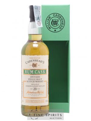 Longmorn 23 years 1994 Cadenhead's Rum Cask - Guadeloupe Rum One of 222 - bottled 2018   - Lot of 1 Bottle