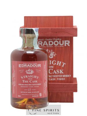 Edradour 11 years 2002 Of. Straight from the Cask Burgundy Cask Finish - One of 437 - bottled 2013 (50cl.) ---- - Lot de 1 Bouteille