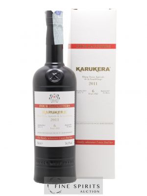 Karukera 6 years 2011 Velier Cask n°6 - bottled 2017 Velier 70th Anniversary Four Daughters ---- - Lot de 1 Bouteille