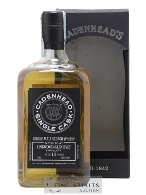 Linkwood 11 years 2006 Cadenhead's Bourbon Hogshead - One of 288 - bottled 2018 Single Cask   - Lot de 1 Bouteille