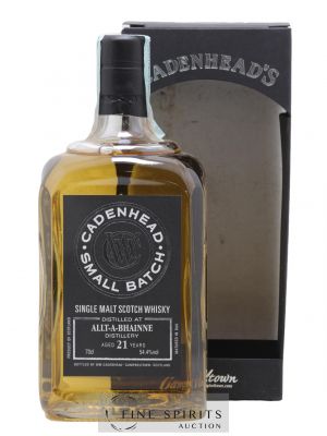 Allt-a-Bhainne 21 years 1992 Cadenhead's One of 390 - bottled 2013 Small Batch   - Lot of 1 Bottle