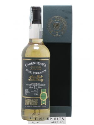 Dufftown 11 years 2007 Cadenhead's Bourbon Hogshead - One of 282 - bottled 2019 Authentic Collection   - Lot de 1 Bouteille