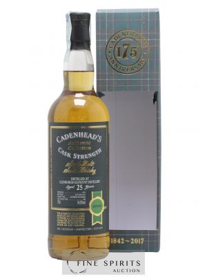 Glenburgie 25 years 1992 Cadenhead's Bourbon Hogshead - One of 240 - bottled 2017 Authentic Collection ---- - Lot de 1 Bottle