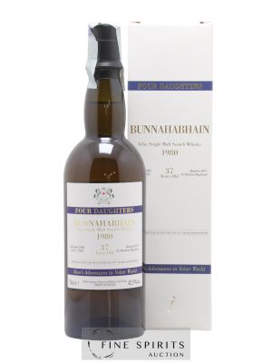 Bunnahabhain 37 years 1980 Signatory Vintage Cask n°2905 - bottled 2017 Velier 70th Anniversary Four Daughters ---- - Lot de 1 Bouteille