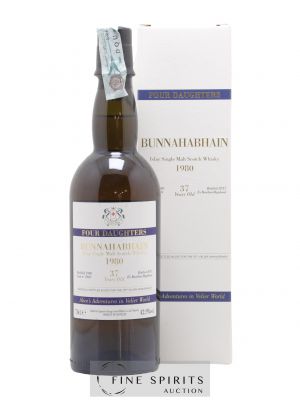 Bunnahabhain 37 years 1980 Signatory Vintage Cask n°2905 - bottled 2017 Velier 70th Anniversary Four Daughters ---- - Lot de 1 Bouteille