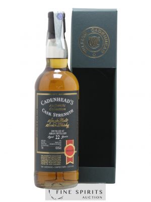 Arran 22 years 1996 Cadenhead's Cask Strength Bourbon Hogshead - One of 276 - bottled 2019 Authentic Collection 