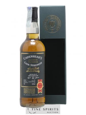 Arran 22 years 1996 Cadenhead's Cask Strength Bourbon Hogshead - One of 276 - bottled 2019 Authentic Collection 