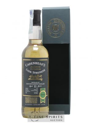 Dufftown 11 years 2007 Cadenhead's Bourbon Hogshead - One of 282 - bottled 2019 Authentic Collection 