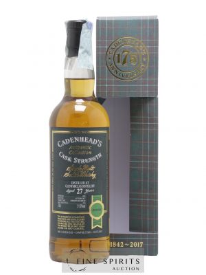 Glenfarclas 27 years 1990 Cadenhead's Cask Strength One of 210 - bottled 2017 Authentic Collection ---- - Lot de 1 Bottle