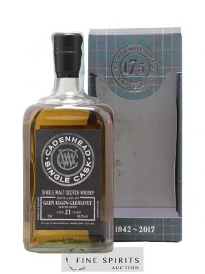 Glen Elgin 21 years 1995 Cadenhead's Bourbon Hogshead - One of 252 - bottled 2017 Single Cask 