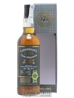 Glentauchers 26 years 1990 Cadenhead's Bourbon Barrel - One of 108 - bottled 2017 175th Anniversary Authentic Collection   - Lot of 1 Bottle