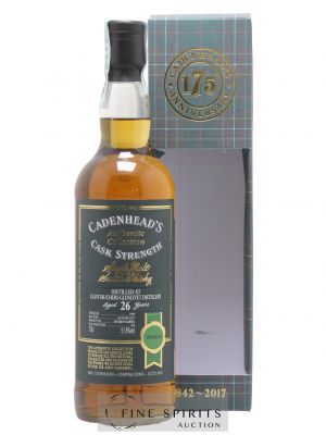 Glentauchers 26 years 1990 Cadenhead's Bourbon Barrel - One of 108 - bottled 2017 175th Anniversary Authentic Collection ---- - Lot de 1 Bottle