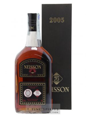 Neisson 2005 Of. Cask Strengh - bottled 2017 Velier 70 Years Old Edition Unique de 1150 bouteilles 