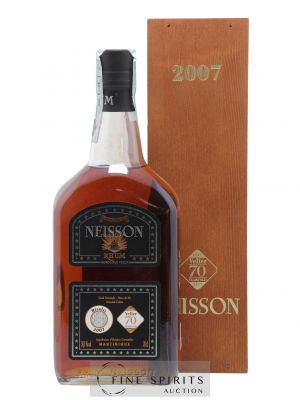 Neisson 2007 Of. Cask Strengh - bottled 2017 Velier 70 Years Old Edition Unique de 528 bouteilles 