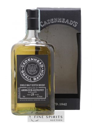 Aberlour-Glenlivet 25 years Cadenhead's Small Batch ---- - Lot de 1 Bouteille