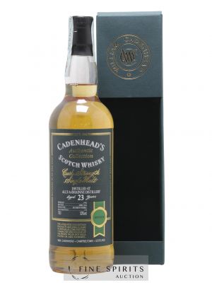 Allt-a-Bhainne 23 years 1992 Cadenhead's Bourbon Barrel - One of 174 - bottled 2016 Authentic Collection   - Lot de 1 Bouteille