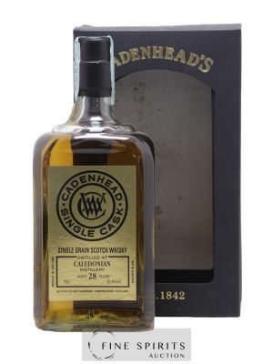 Caledonian 28 years 1987 Cadenhead's Bourbon Hogshead - One of 246 - bottled 2016 Single Cask ---- - Lot de 1 Bouteille