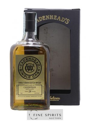 Caledonian 28 years 1987 Cadenhead's Bourbon Hogshead - One of 246 - bottled 2016 Single Cask ---- - Lot de 1 Bouteille