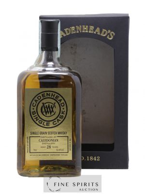 Caledonian 28 years 1987 Cadenhead's Bourbon Hogshead - One of 246 - bottled 2016 Single Cask   - Lot de 1 Bouteille