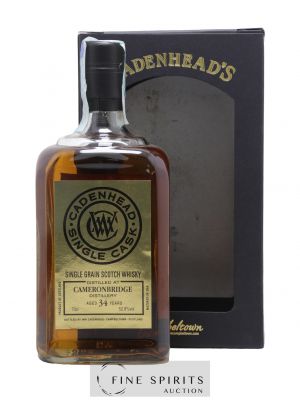 Cameronbridge 34 years 1984 Cadenhead's Bourbon Barrel - One of 222 - bottled 2018 Single Cask   - Lot de 1 Bouteille