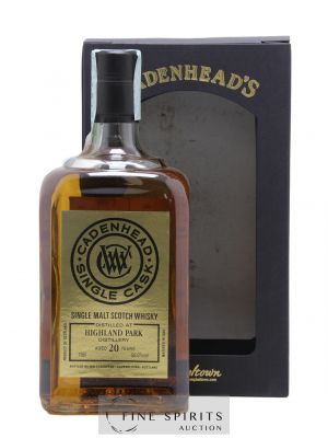 Highland Park 20 years 1996 Cadenhead's Bourbon Hogshead - One of 258 - bottled 2016 Single Cask ---- - Lot de 1 Bouteille