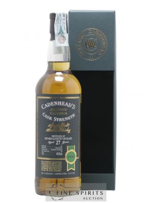 Speyside 27 years 1991 Cadenhead's Bourbon Hogshead - One of 318 - bottled 2018 Authentic Collection 