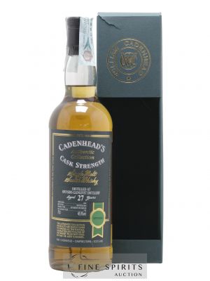 Speyside 27 years 1991 Cadenhead's Bourbon Hogshead - One of 318 - bottled 2018 Authentic Collection 