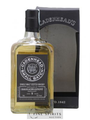 Craigellachie 9 years 2009 Cadenhead's Small Batch One of 570 - bottled 2018 ---- - Lot de 1 Bouteille