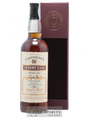 Fettercairn 22 years 1993 Cadenhead's Sherry Cask One of 210 - bottled 2015   - Lot de 1 Bouteille