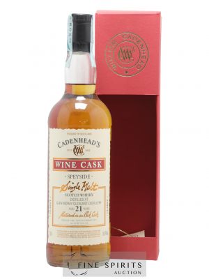 Glen Moray 21 years 1992 Cadenhead's Wine Cask - Claret One of 216 - bottled 2014 ---- - Lot de 1 Bouteille