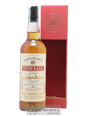 Glen Moray 21 years 1992 Cadenhead's Wine Cask - Claret One of 216 - bottled 2014 ---- - Lot de 1 Bottle