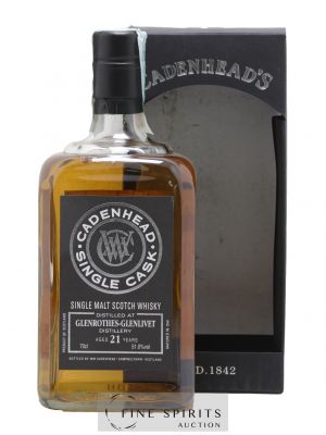 Glenrothes 21 years 1996 Cadenhead's Bourbon Hogshead - One of 330 - bottled 2018 The Nectar Single Cask   - Lot of 1 Bottle