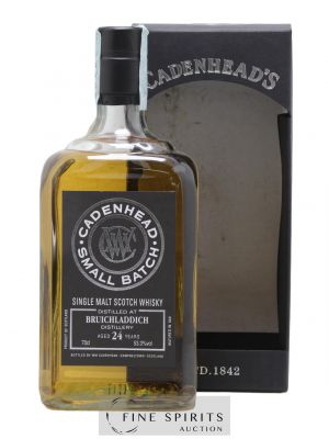 Bruichladdich 24 years 1991 Cadenhead's One of 198 - bottled 2016 Small Batch ---- - Lot de 1 Bouteille