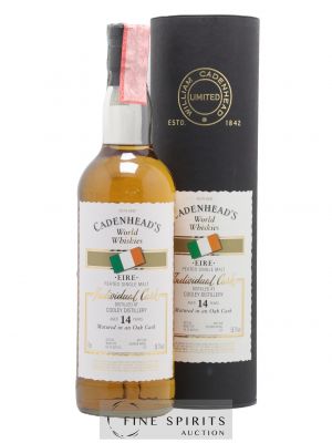 Cooley 14 years Cadenhead's Bourbon Barrel - One of 222 - bottled 2006 World Whiskies ---- - Lot de 1 Bottle