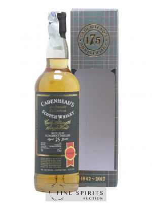 Glen Garioch 25 years 1991 Cadenhead's Bourbon Hogshead - One of 222 - bottled 2017 Authentic Collection ---- - Lot de 1 Bouteille