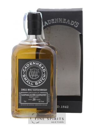 Glenallachie 20 years 1992 Cadenhead's One of 516 - bottled 2013 Small Batch   - Lot of 1 Bottle