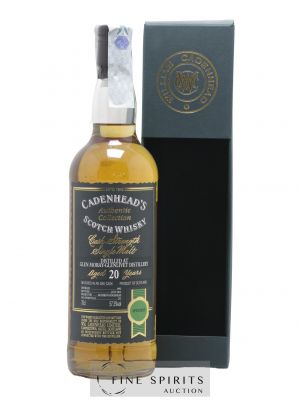 Glen Moray 20 years 1992 Cadenhead's Bourbon Hogshead - One of 252 - bottled 2012 Authentic Collection   - Lot of 1 Bottle