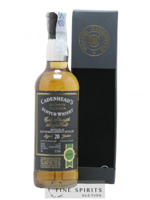 Glen Moray 20 years 1992 Cadenhead's Bourbon Hogshead - One of 252 - bottled 2012 Authentic Collection ---- - Lot de 1 Bottle