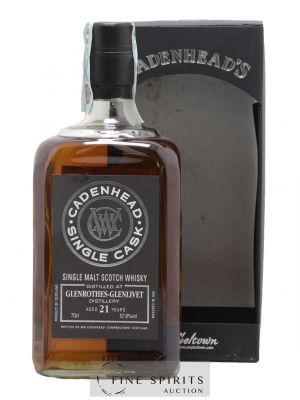 Glenrothes 21 years 1997 Cadenhead's Butt - One of 522 - bottled 2018 Single Cask   - Lot of 1 Bottle